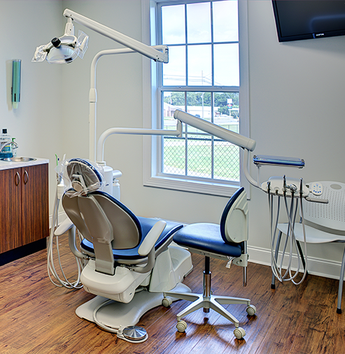 Dental exam room