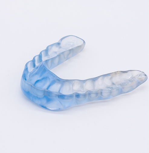 Clear oral appliance tray