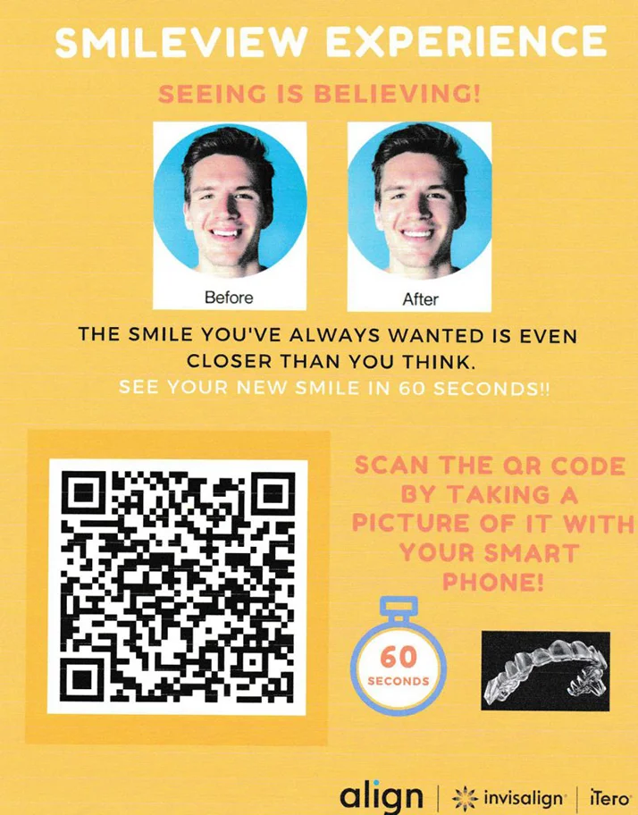 Dentist Alexandria VA Invisalign Flyer